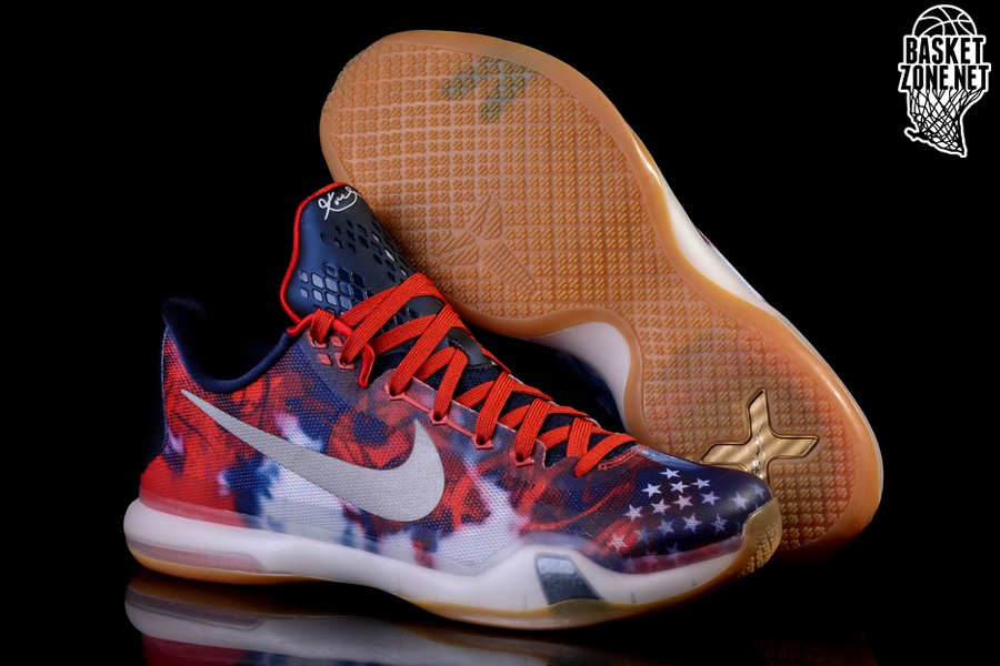 NIKE KOBE 10 INDEPENDENCE DAY pour €105,00 | Basketzone.net