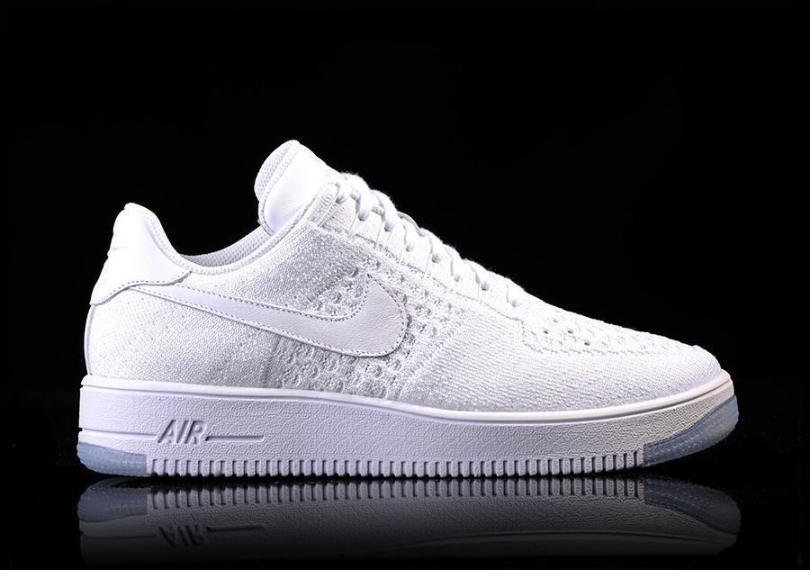 NIKE AIR FORCE 1 ULTRA FLYKNIT LOW WHITE-ICE voor €105,00 | Basketzone.net