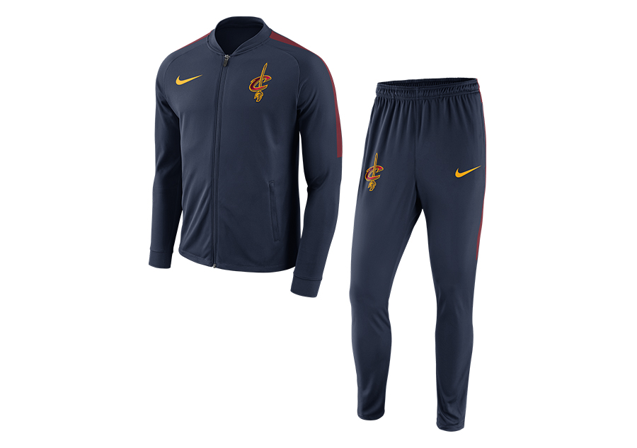 NIKE NBA LEVELAND CAVALIERS DRY TRACKSUIT COLLEGE NAVY for £75.00 ...