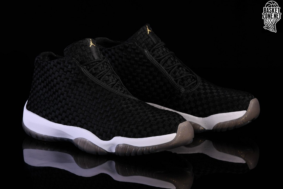 black and gold jordan future