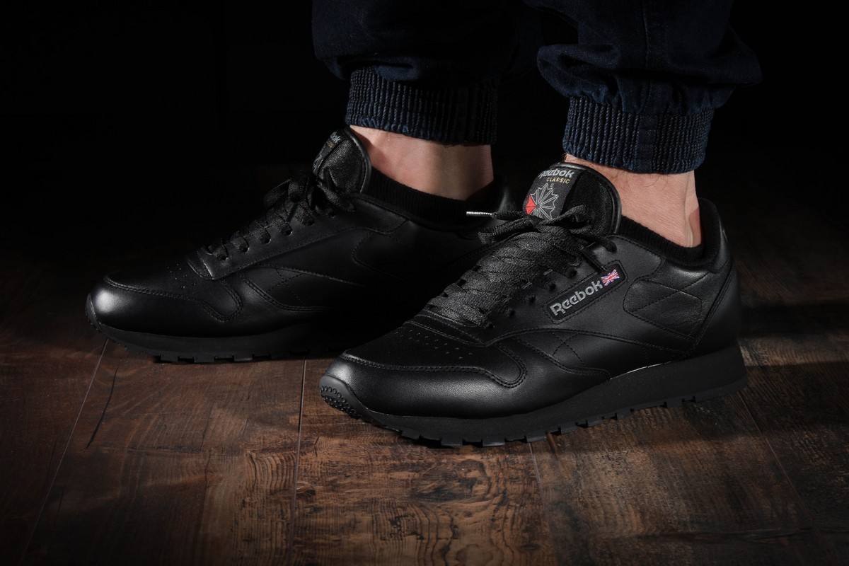 REEBOK CLASSIC LEATHER BLACK