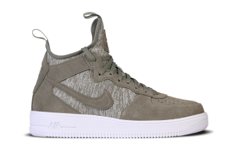 NIKE AIR FORCE 1 ULTRAFORCE MID PRM DARK STUCCO