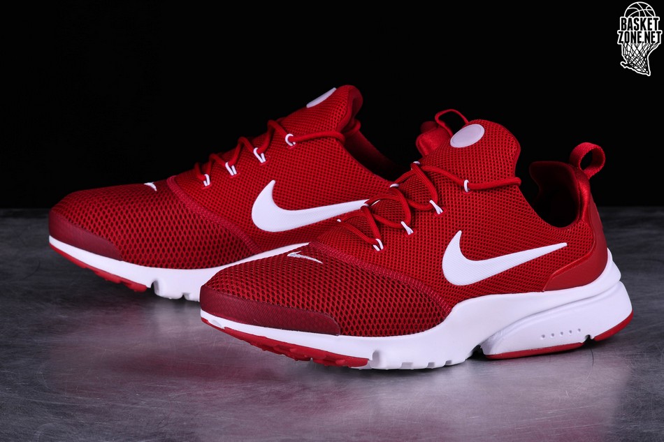 nike presto fly red and white