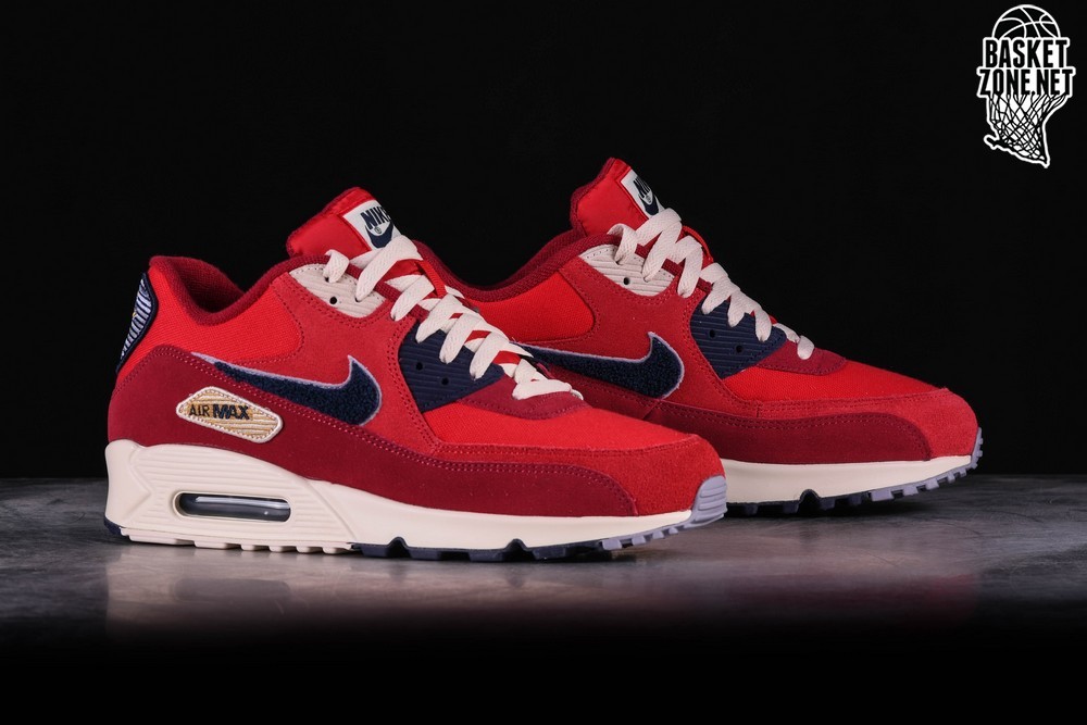 air max 90 color pack university red