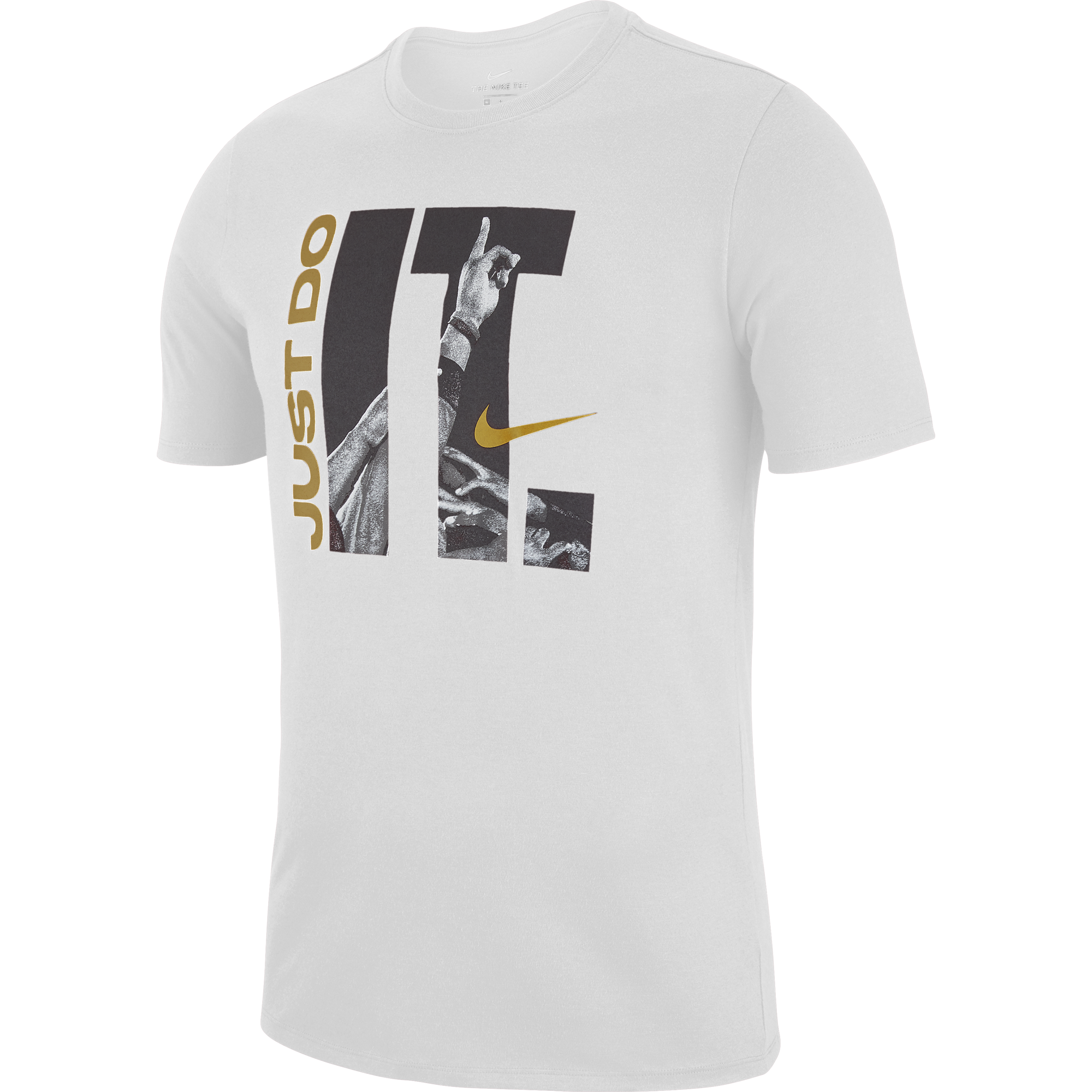 NIKE JUST DO IT DRY TEE WHITE