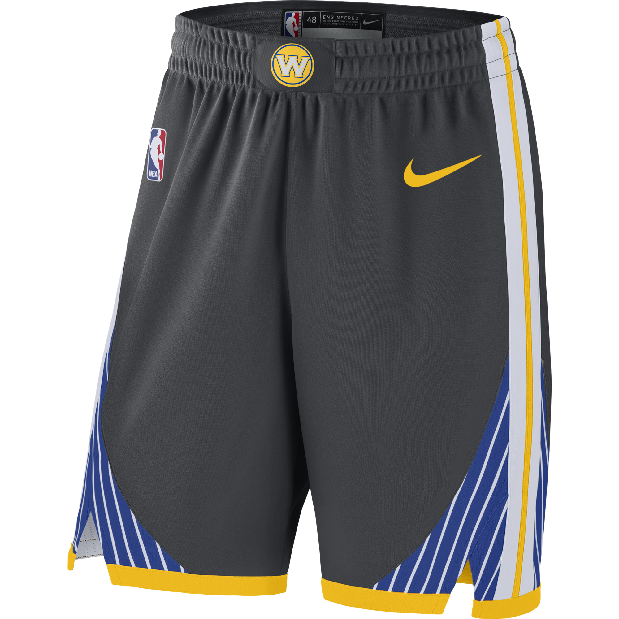 Youth Golden State Warriors New Blue Replica Basketball Shorts by Outer Stuff S/8 