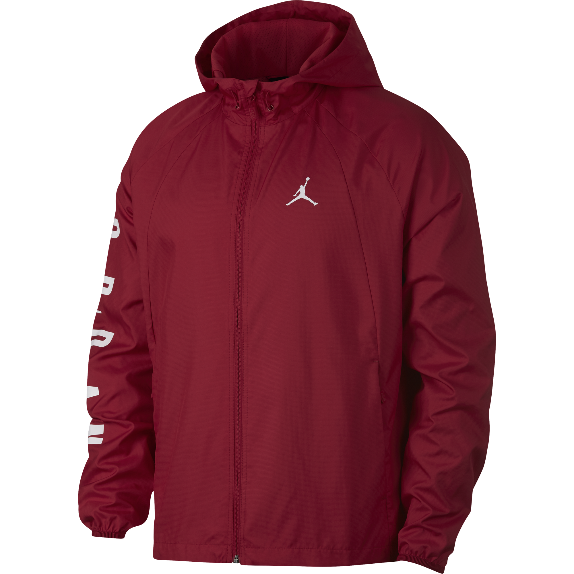 red jordan windbreaker