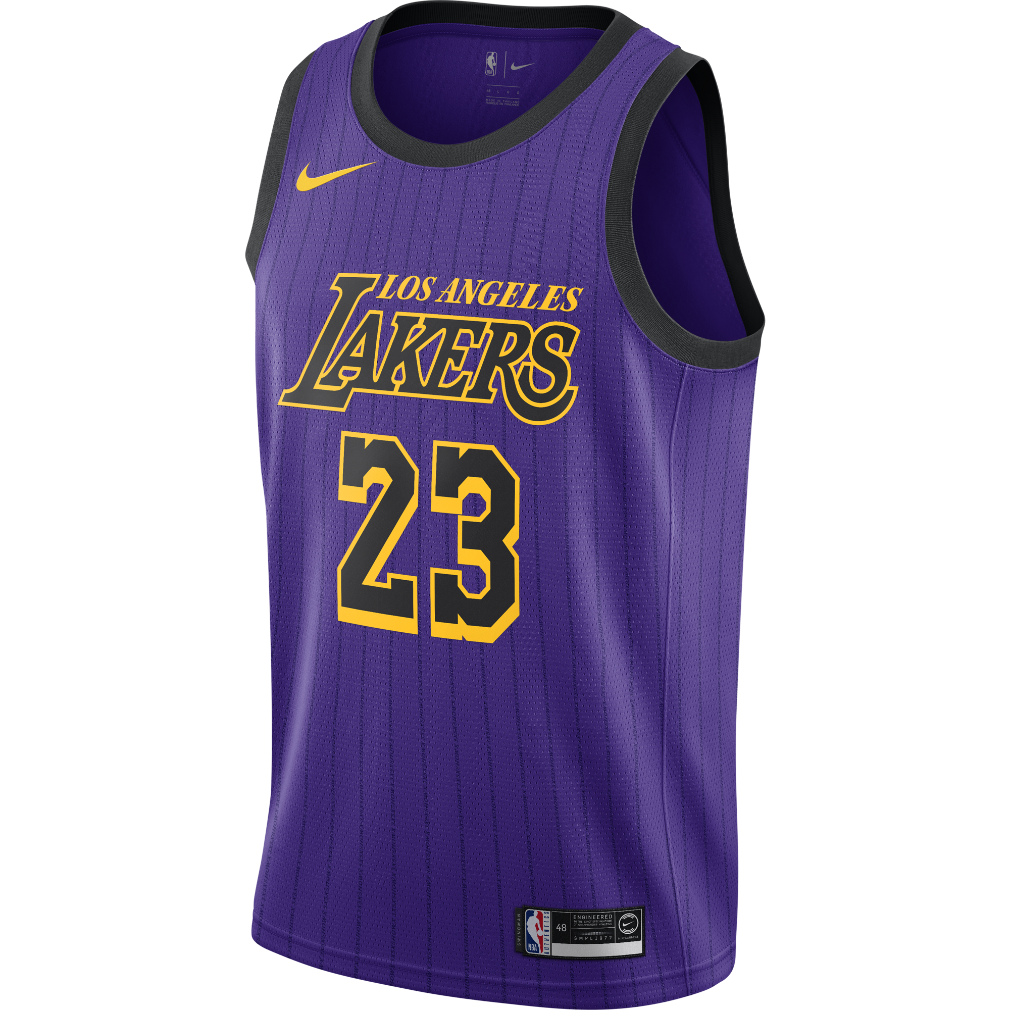 purple lakers shirt
