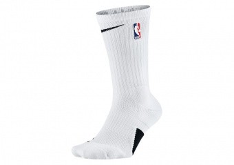NIKE ELITE CREW - NBA SOCKS WHITE