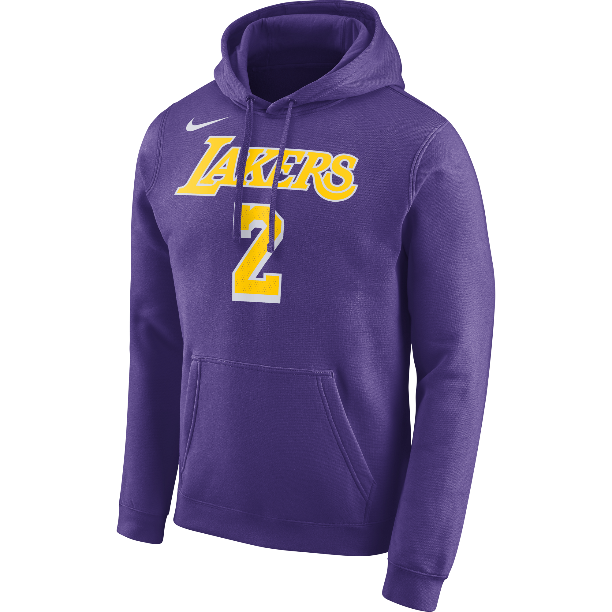 Nike, Shirts, Nike La Lakers 2 Lanzo Ball Purple Jersey Tshirt