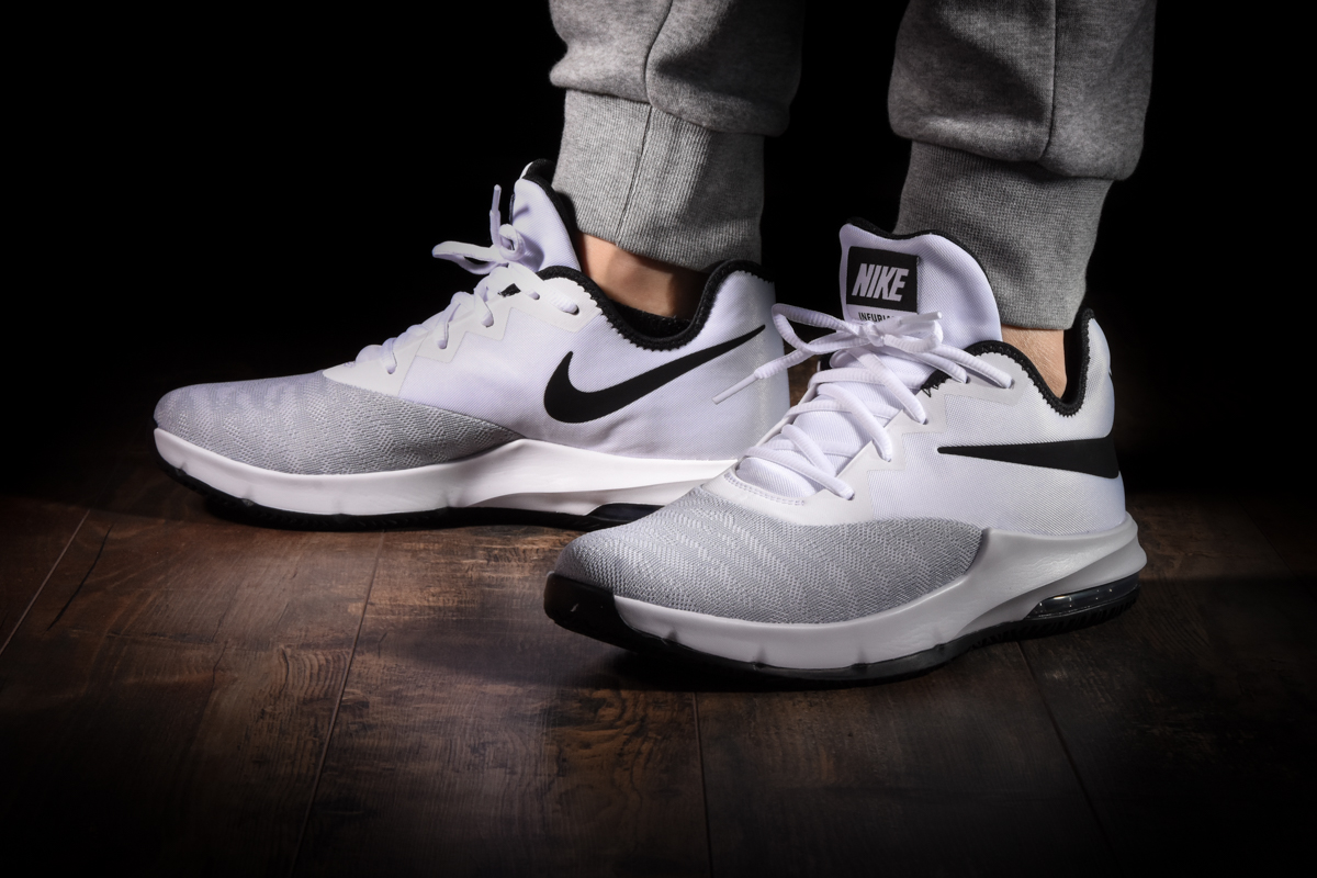 NIKE AIR MAX INFURIATE 3 LOW WHITE BLACK for 70.00 kicksmaniac