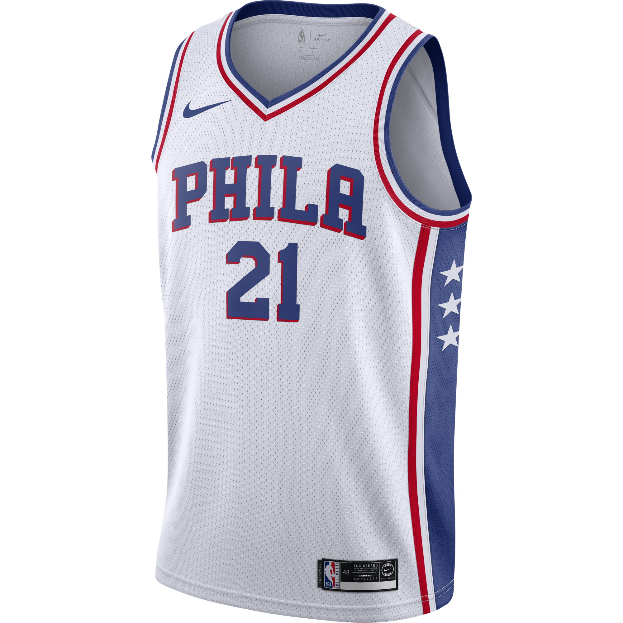 philadelphia 76ers joel embiid jersey