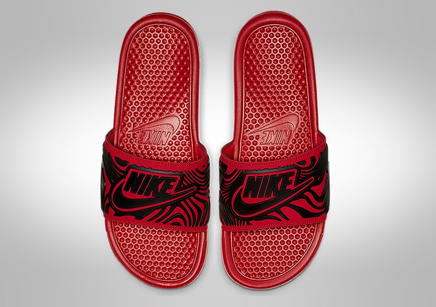 NIKE BENASSI JUST DO IT SLIDE GYM RED fur 32 50 Basketzone