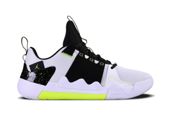 NIKE AIR JORDAN ZOOM ZERO GRAVITY BLACK WHITE VOLT KicksManiac