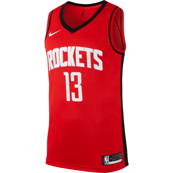 Nike, Shirts, Nike Nba Houston Rockets H Town James Harden White Jersey