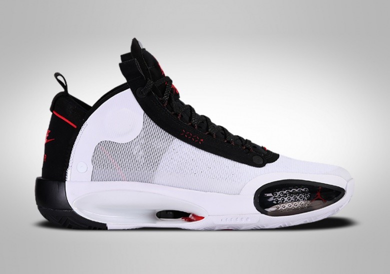 NIKE AIR JORDAN 34 WHITE BRED ZION WILLIAMSON