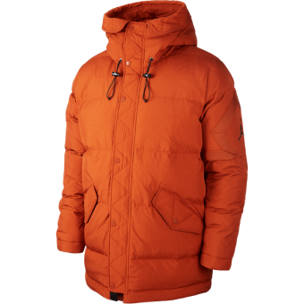 NIKE AIR JORDAN WINGS DOWN PARKA DARK RUSSET