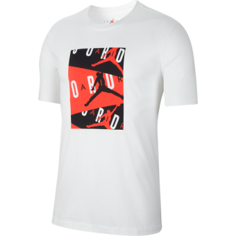 NIKE AIR JORDAN CREW TEE WHITE