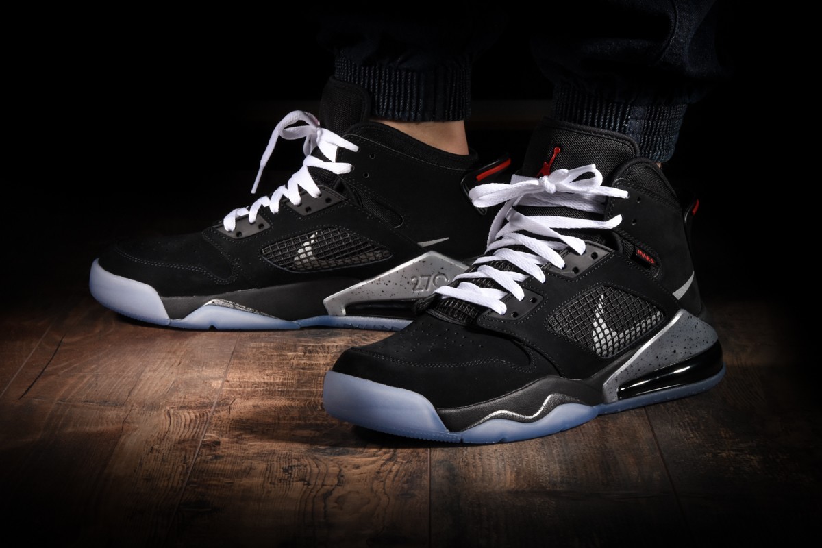 NIKE AIR JORDAN MARS 270 BLACK METALLIC