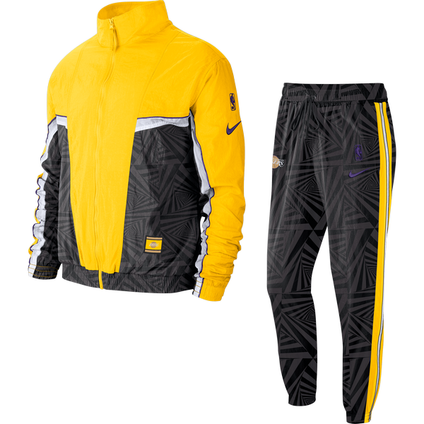 NIKE NBA LOS ANGELES LAKERS CITY EDITION COURTSIDE TRACKSUIT for £110. ...