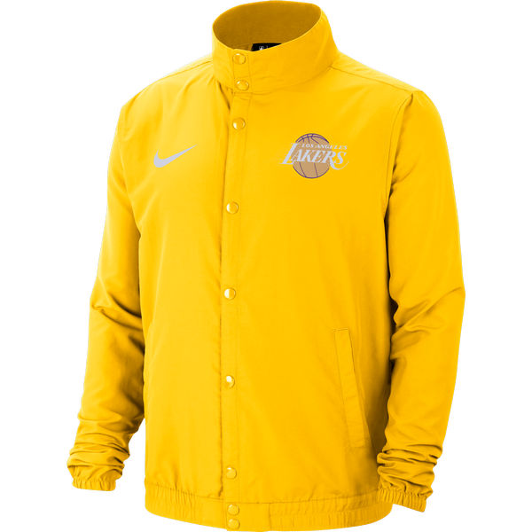 NIKE NBA LOS ANGELES LAKERS LIGHTWEIGHT JACKET AMARILLO for £65.00