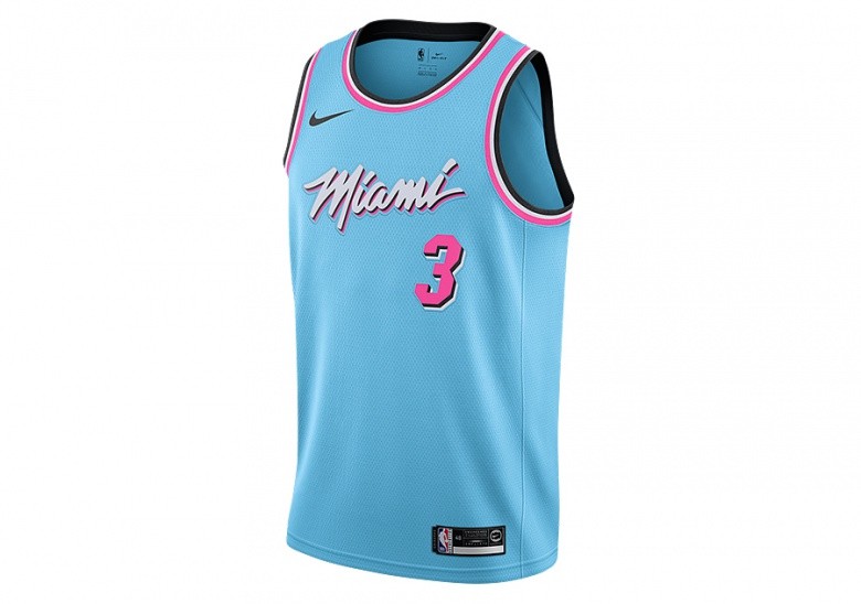 Miami Heat Nike 2020/21 City Edition Courtside Multi-Logo Long