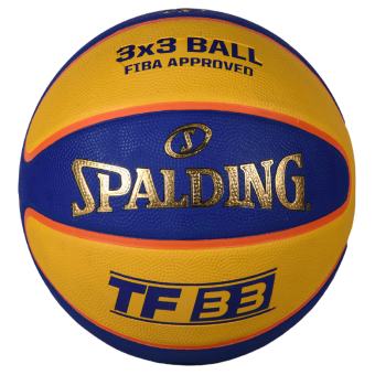 SPALDING TF33 OFFICIAL 3X3 FIBA APPROVED GAME BALL OUT/IN (SIZE 6)