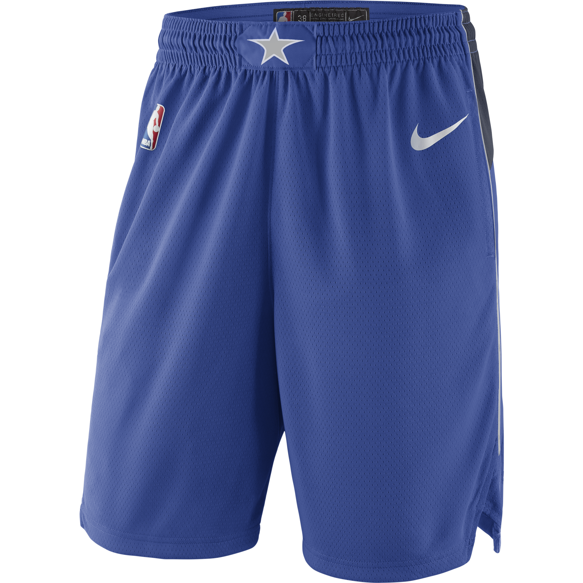 NIKE NBA DALLAS MAVERICKS SWINGMAN ROAD SHORTS GAME ROYAL for £55.00 ...