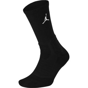 NIKE AIR JORDAN ULTIMATE FLIGHT CREW 2.0 BASKETBALL SOCKS BLACK