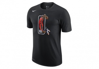 NIKE NBA NEW ORLEANS PELICANS ZION WILLIAMSON ZION DRI-FIT TEE BLACK