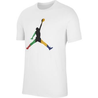 NIKE AIR JORDAN SPORT DNA JUMPMAN CREW TEE WHITE
