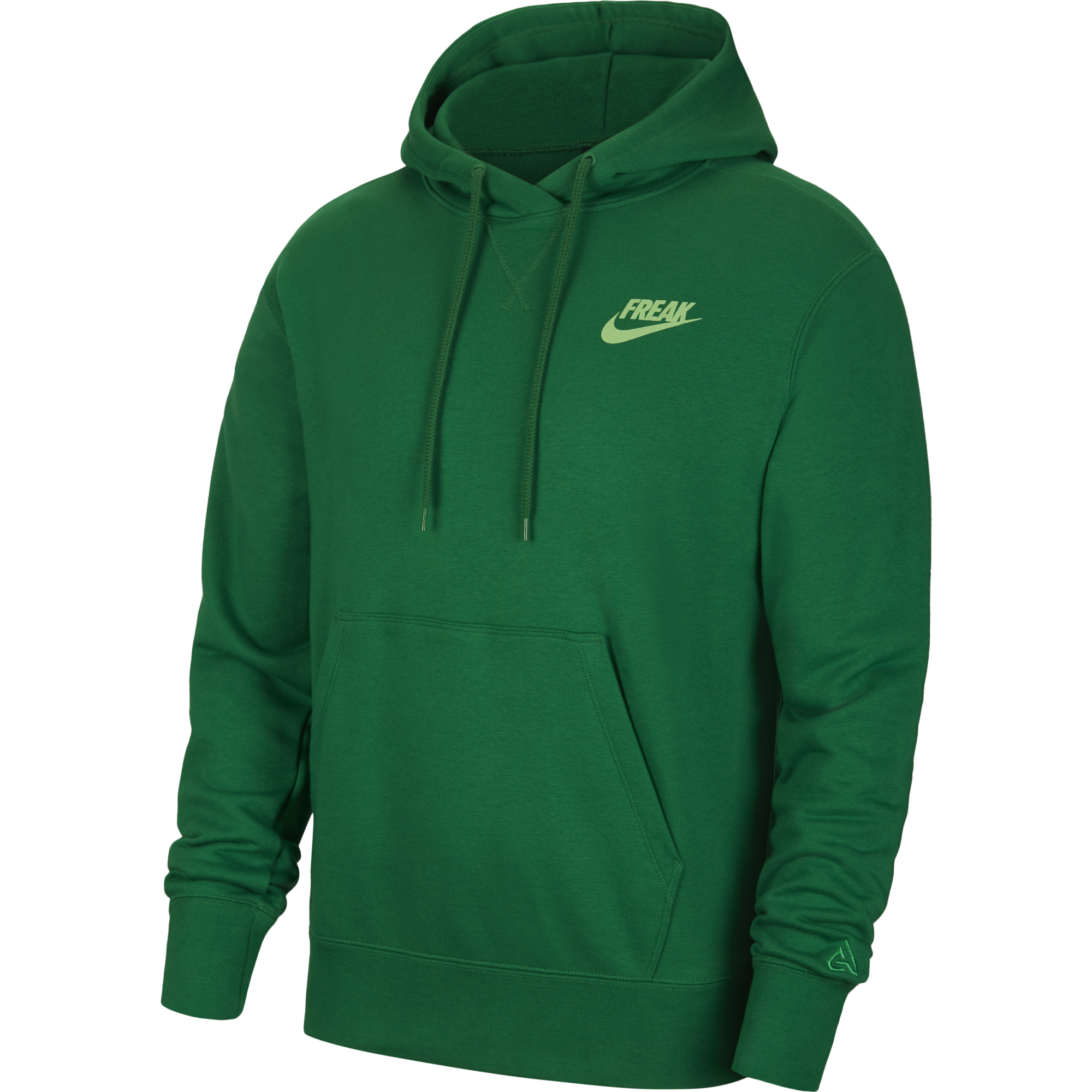 nike pullover green