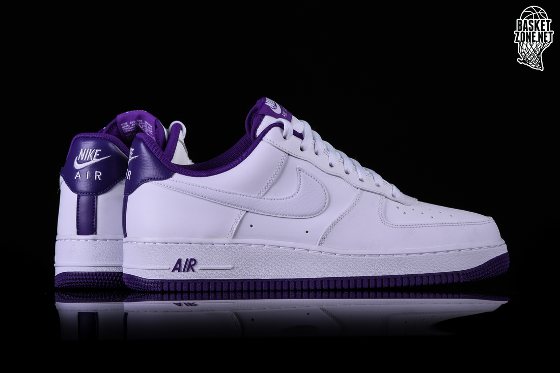 nike air force 1 white voltage purple