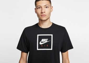 NIKE SPORTSWEAR AIR TEE BLACK