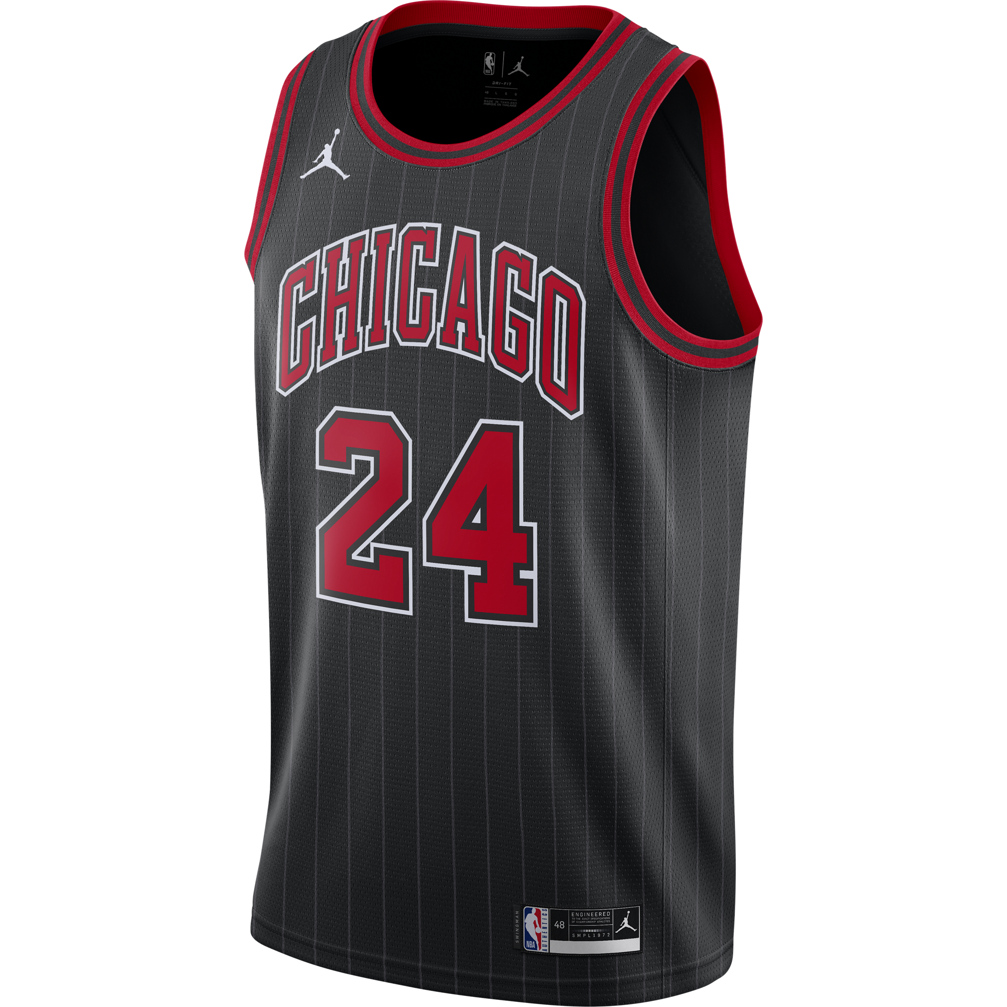 Jordan Chicago Bulls Courtside Statement Jordan NBA Long-Sleeve Black