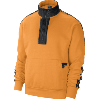 NIKE NBA TEAM 31 COURTSIDE FLEECE HOODIE KUMQUAT