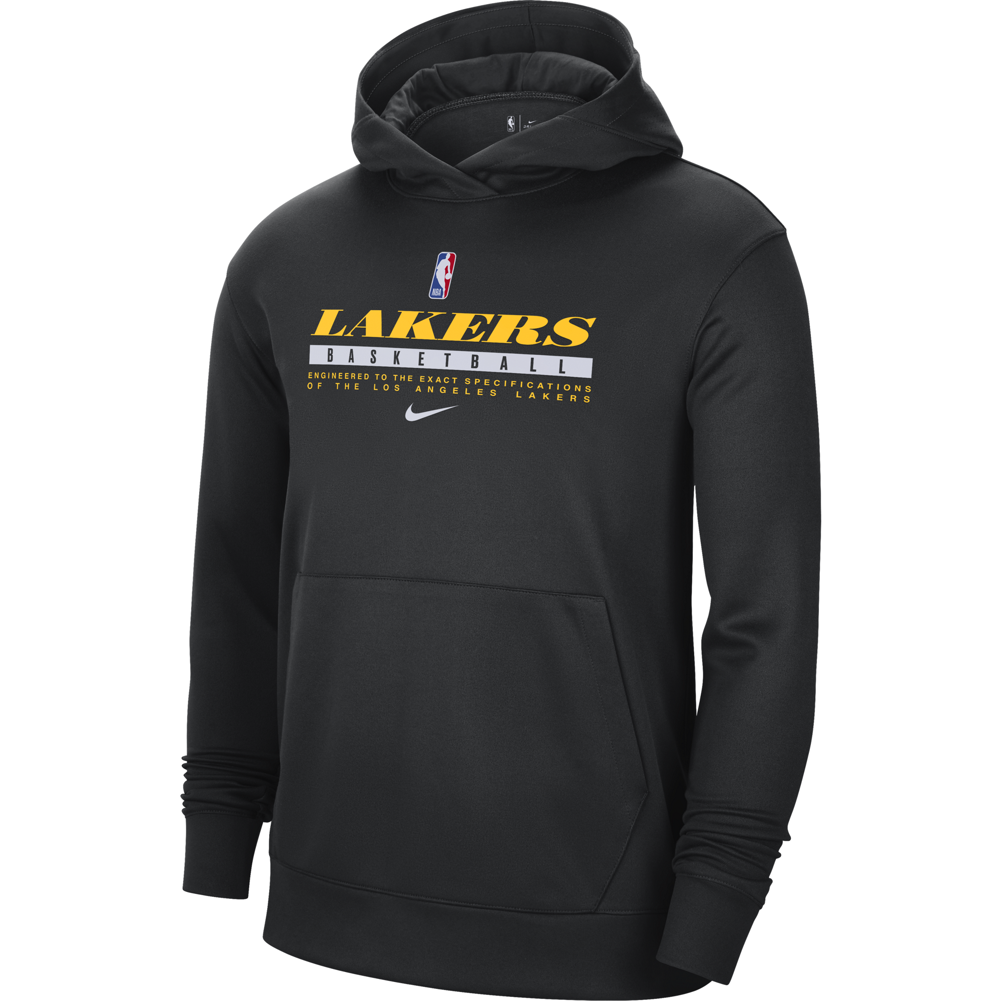 LA Lakers Basketball Gray Pullover Hoodie - Men's Size Medium & XL