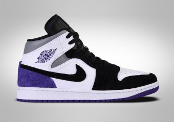 NIKE AIR JORDAN 1 RETRO MID SE COURT PURPLE