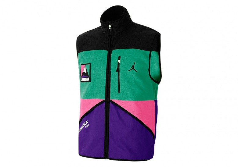 NIKE AIR JORDAN WINTER UTILITY MOUNTAINSIDE VEST NEPTUNE GREEN