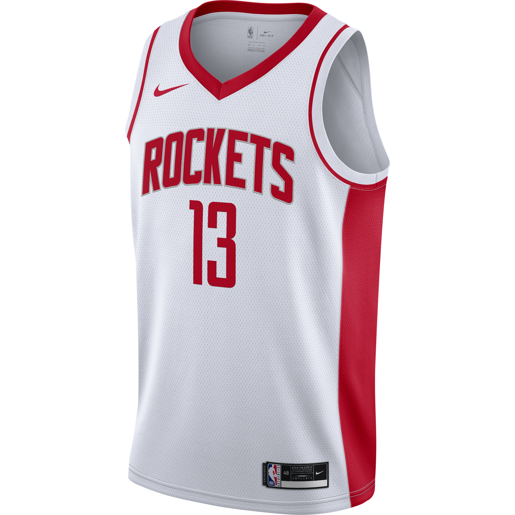 Men's Houston Rockets James Harden Nike Red Swingman Jersey - City Edition