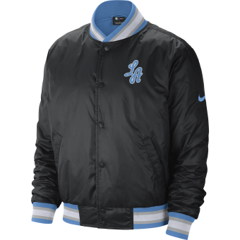 NIKE NBA LOS ANGELES LAKERS CITY EDITION COURTSIDE JACKET BLACK