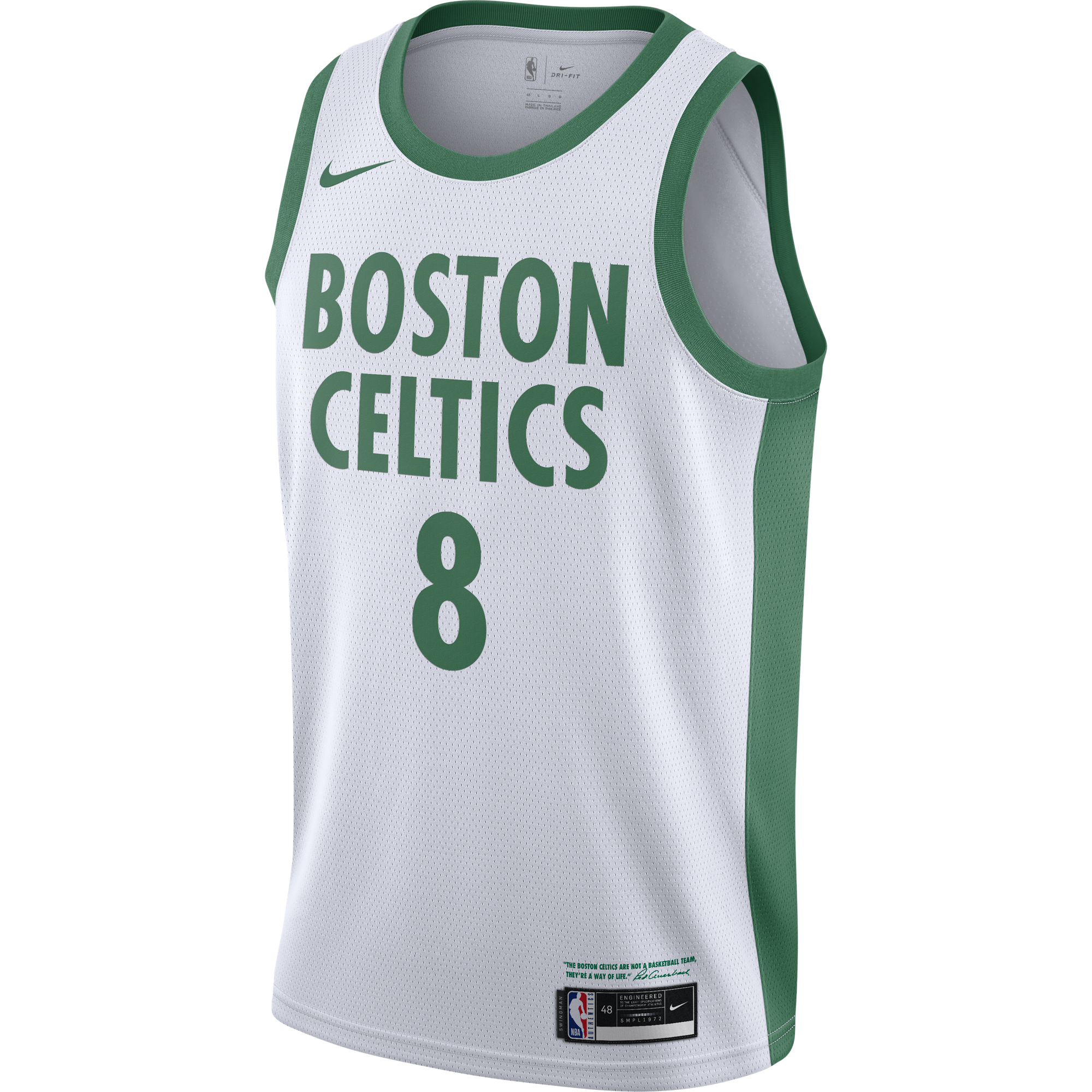 Nike Basketball NBA Boston Celtics Dri-FIT City Edition jersey