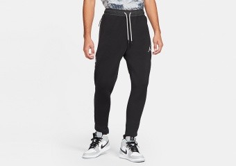 NIKE AIR JORDAN FLEECE PANTS BLACK