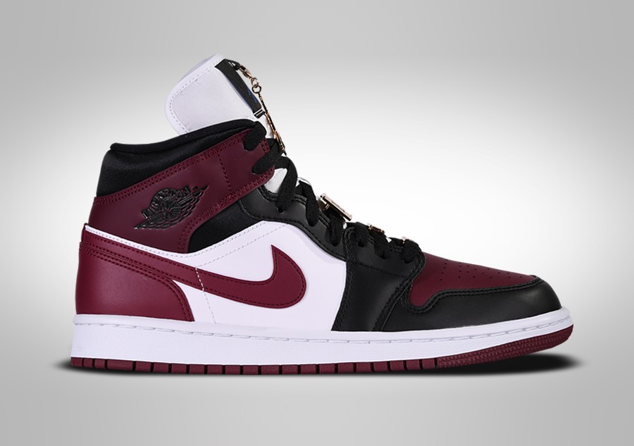 NIKE AIR JORDAN 1 RETRO MID SE WMNS BLACK DARK BEETROOT pour €259,00 |  Basketzone.net