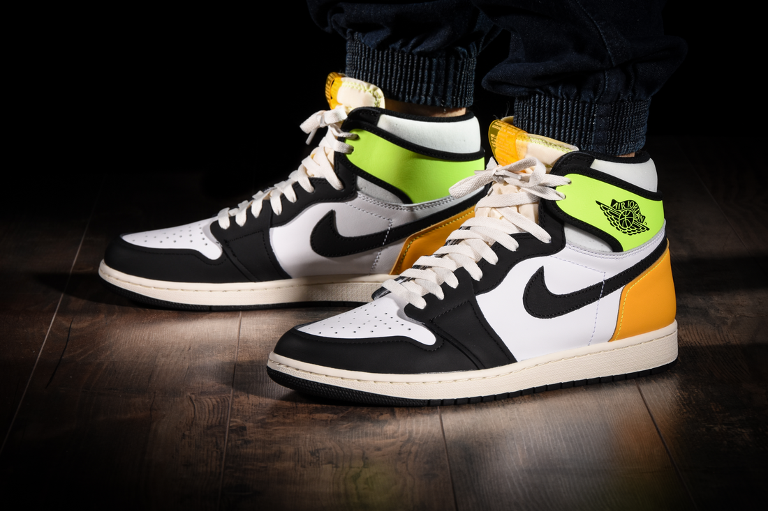 NIKE AIR JORDAN 1 RETRO HIGH OG VOLT GOLD for £200.00 | kicksmaniac.com