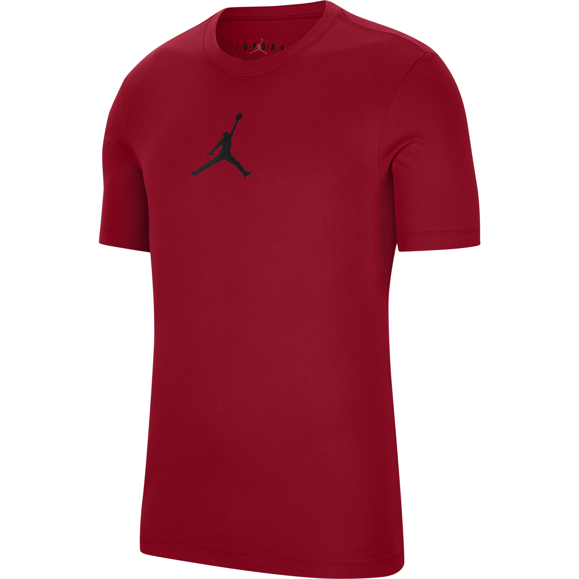 NIKE AIR JORDAN JUMPMAN DRI-FIT CREW TEE GYM RED