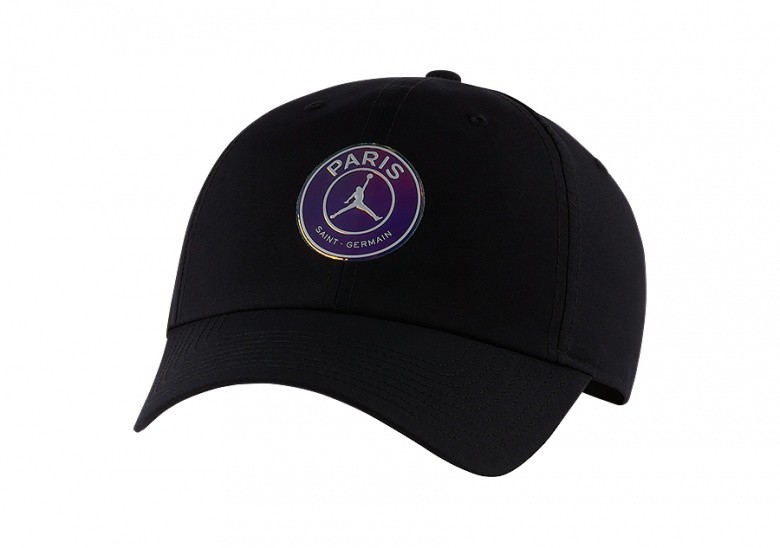 NIKE AIR JORDAN PSG PARIS SAINT-GERMAIN HERITAGE86 CAP BLACK