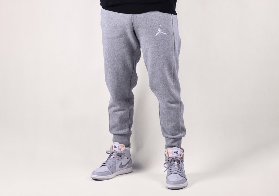 grey jordan fleece pants