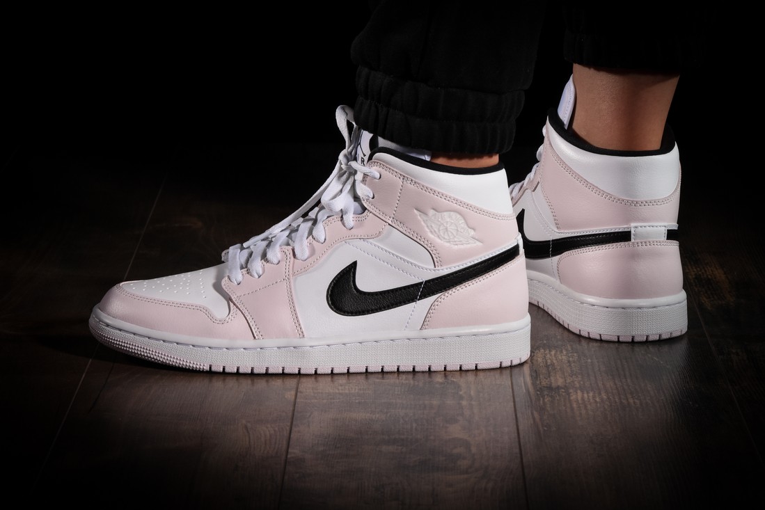Jordan 1 outlet mid rose