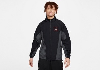 NIKE AIR JORDAN AJ5 JACKET BLACK